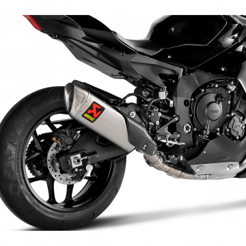 view Akrapovic S-Y10E6-APLT Evolution Full Exhaust, Titanium for Yamaha YZF-R1 (2015-)