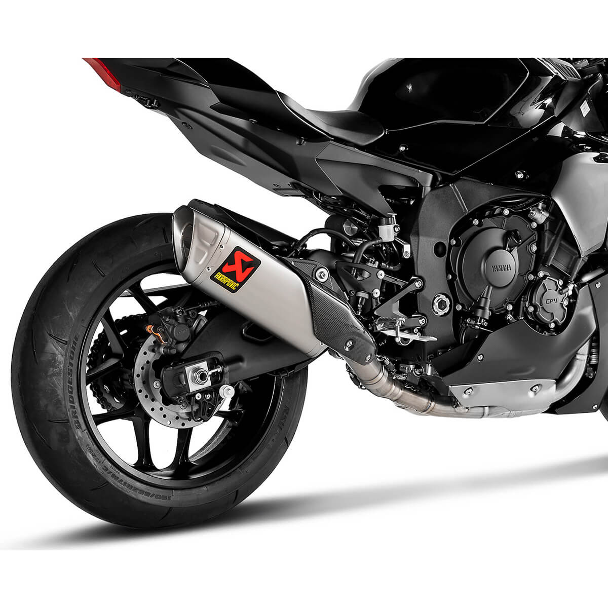 Akrapovic S-Y10R15-APLT Racing Line Full Exhaust, Steel for Yamaha