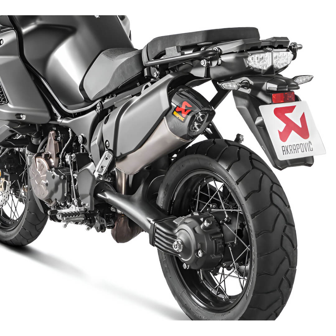 アクラポビッチ スリップオンライン チタン（品番: s-y12so2-haat） Akrapovic S-Y12SO2-HAAT Slip-on Line Exhaust, Titanium for Yamaha