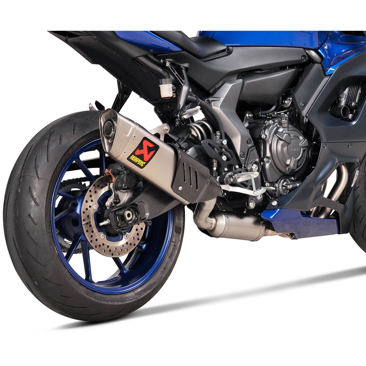 Akrapovic S-Y7R12-APT Racing Line Full Exhaust, Titanium for