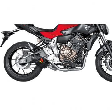 view Akrapovic S-Y7R2-AFC Racing Line Full Exhaust, Carbon Fiber for Yamaha models