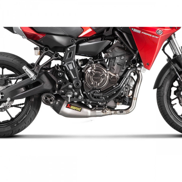 view Akrapovic S-Y7R5-HEGEH Racing Line Full Exhaust, Titanium for Yamaha models