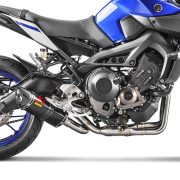 view Akrapovic Racing Line Full Exhaust, Carbon for Yamaha XSR900 '16-'20 & MT-09 '14-'20