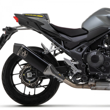 view Arrow 71003VAN Veloce Racing Exhaust, Aluminum Dark for Honda CB750 Hornet '23-'24