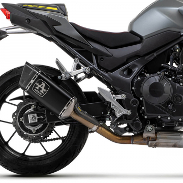 view Arrow 71008PTN Pista Racing Exhaust, Titanium Dark for Honda CB750 Hornet '23-'24