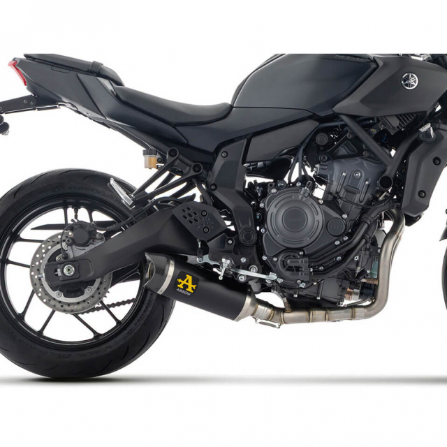 Arrow 71095AKN Thunder Full Exhaust, Aluminum Dark for