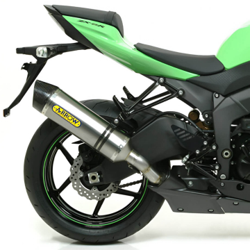 view Arrow 71209CKZ Competition Full Exhaust System, Titanium for Kawasaki ZX-6R '09-'20