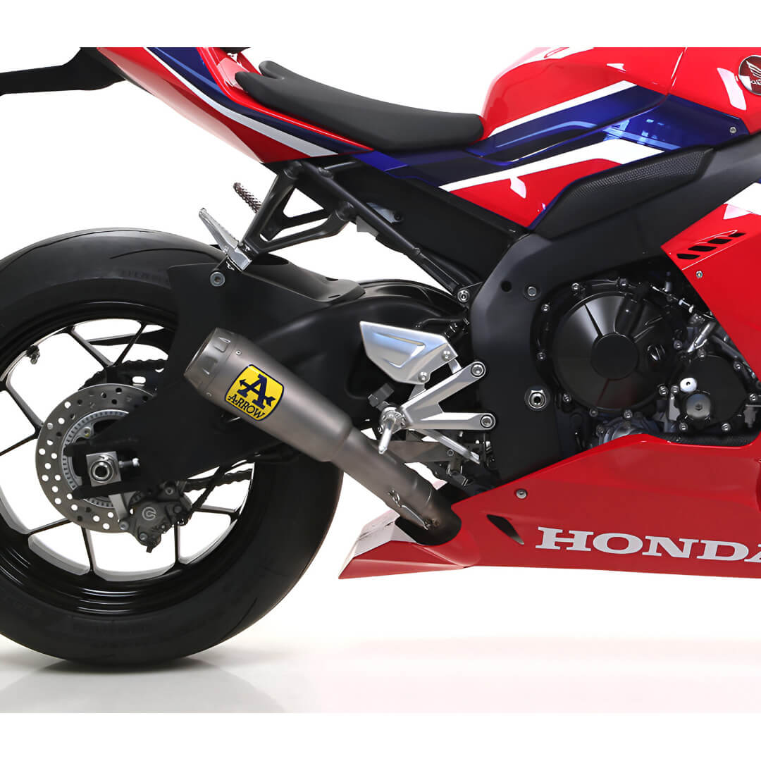 Arrow 71212CP Competition Evo Full Exhaust, Titanium for Honda