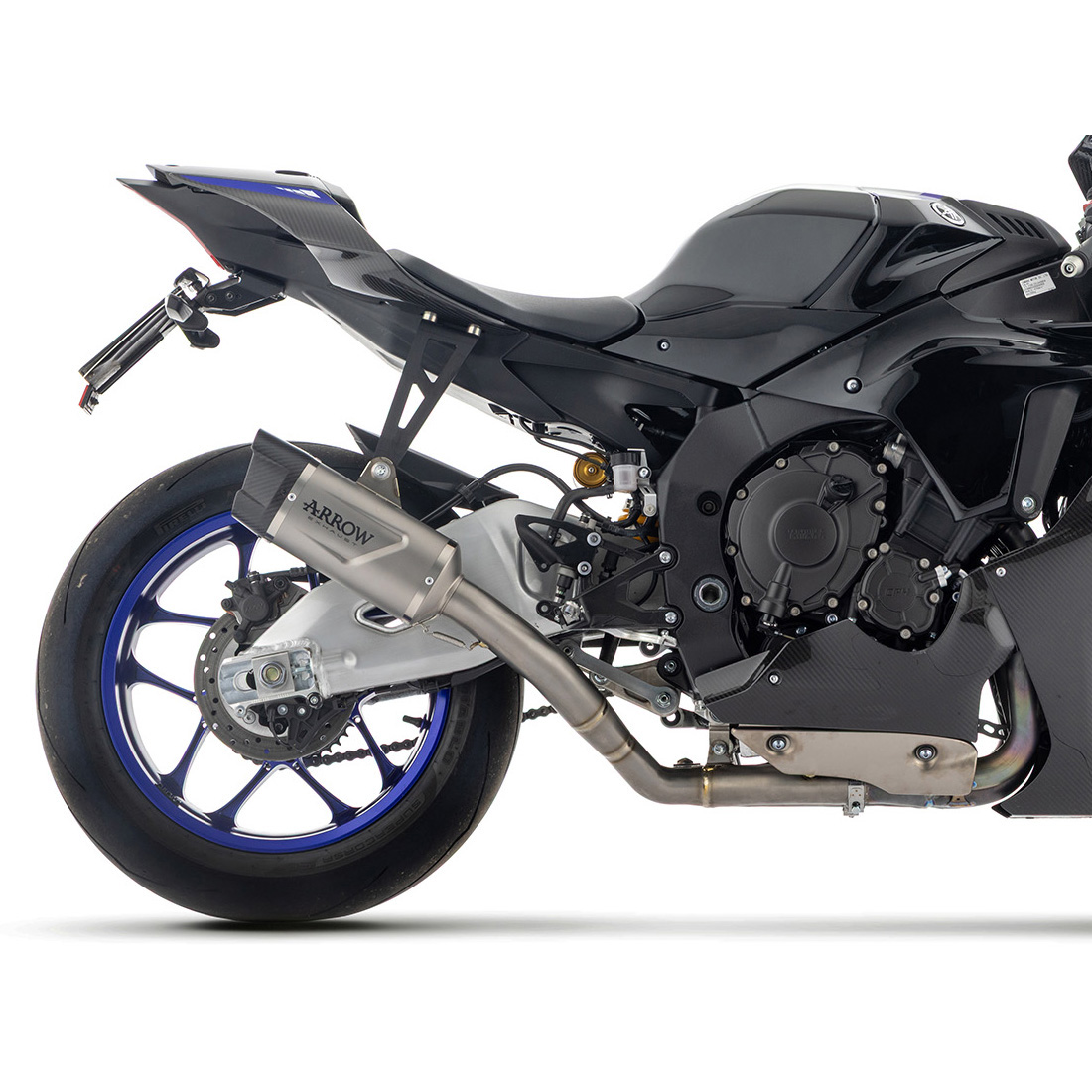 Arrow 71247HK Indy Race Evo Half System Exhaust, Titanium for