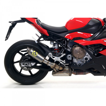 view Arrow 71554GP GP2 Slip-on Exhaust, Full Titanium for BMW S1000RR '19-'24