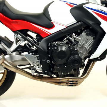 view Arrow 71614KZ Catalytic Homologated Collector for Honda CB650F/CBR650F '14-'18