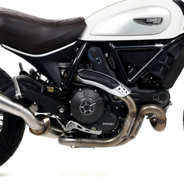 view Arrow 71673MI Exhaust Mid-Pipe Joint for Stock Collectors for Scrambler 800 / Monster 797 '17-'20