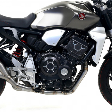 view Arrow 71693MI Stainless Steel Racing Collector for Honda CB1000R '18-'24