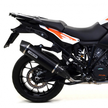 Arrow 71809AKN Maxi Race-Tech Exhaust, Dark for KTM 1290 Super Adventure & 1090 '17-'20