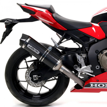 Arrow 71869MK Race-Tech Exhaust, Carbon Fiber with Carbon Cap for Honda CBR1000RR '17-'19