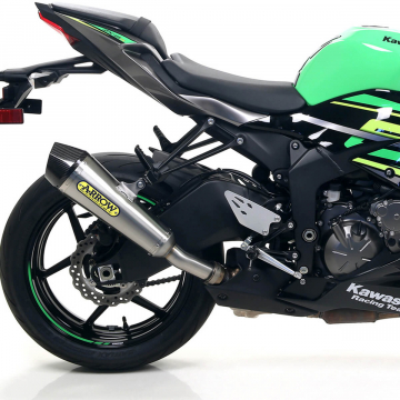Arrow 71898XKI X-Kone Slip-on Exhaust for Kawasaki ZX-6R 636 '19-'20