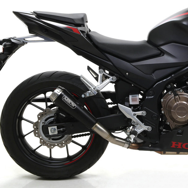 Arrow 71901prn Pro-Race Nichrom Dark Slip On サイレンサー 排気+