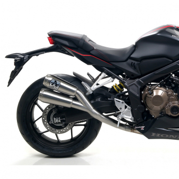 Arrow 71902PR Pro-Race Full System Exhausts, Titanium for Honda CB650R / CBR650R '19-'23