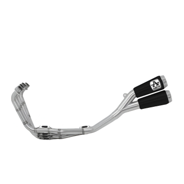 view Arrow 71902PRN Pro-Race Full Exhausts, Nichrome Dark Honda CB650R / CBR650R '19-'23