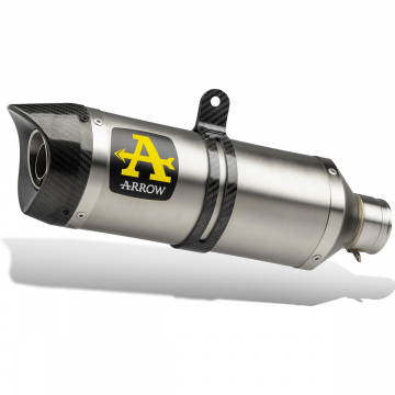 Arrow 71912PK Street Thunder Slip-on Exhaust for Kawasaki Z900 '20-'24