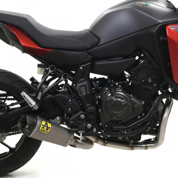 view Arrow 71920PK Works Titanium Exhaust for Yamaha Tracer 7/700 & MT-07