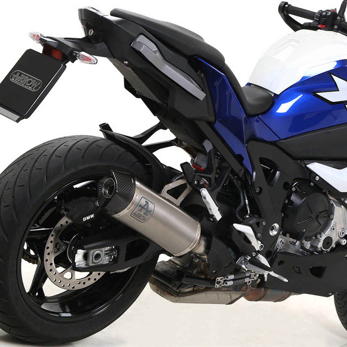 Arrow 71926PK Race-Tech Slip-on Exhaust, Titanium for BMW S1000XR