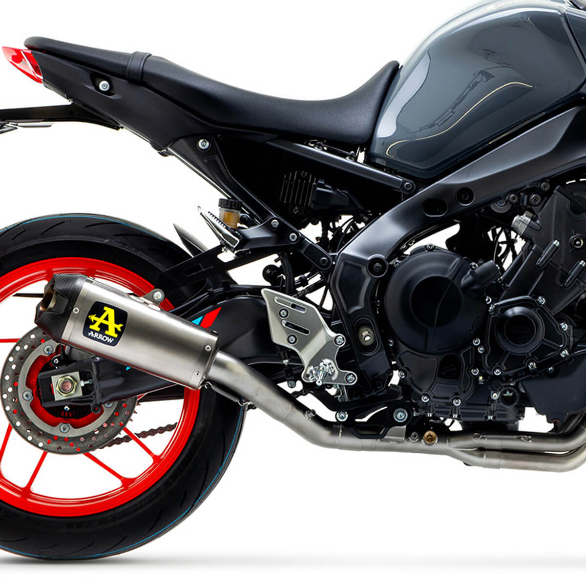 Arrow 71932PK Works Slip-on Exhaust, Titanium for Yamaha MT-09 '21