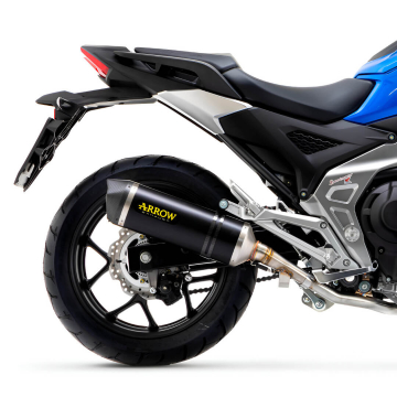 view Arrow 71933AKN Race-Tech Slip-on Exhaust, Aluminum Dark for Honda NC750X '21-'22