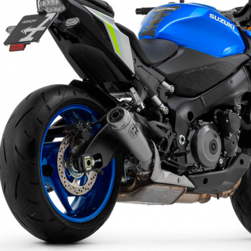 view Arrow 71938PR Pro-Race Slip-on Exhaust, Titanium for Suzuki GSX-S1000 '21- & GX '24-