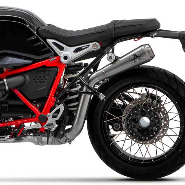 Arrow 71940PR Pro-Race Slip-on Exhaust, Full Titanium for BMW R