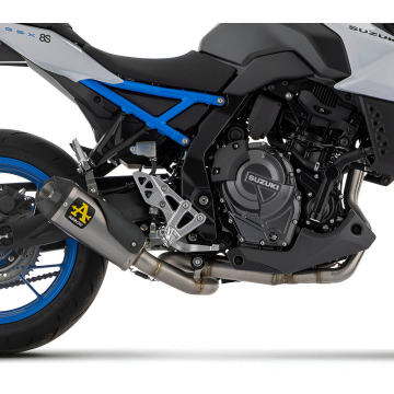 view Arrow 71956PKW Works Titanium Full System Exhaust, Titanium for Suzuki GSX-8S (2023-)