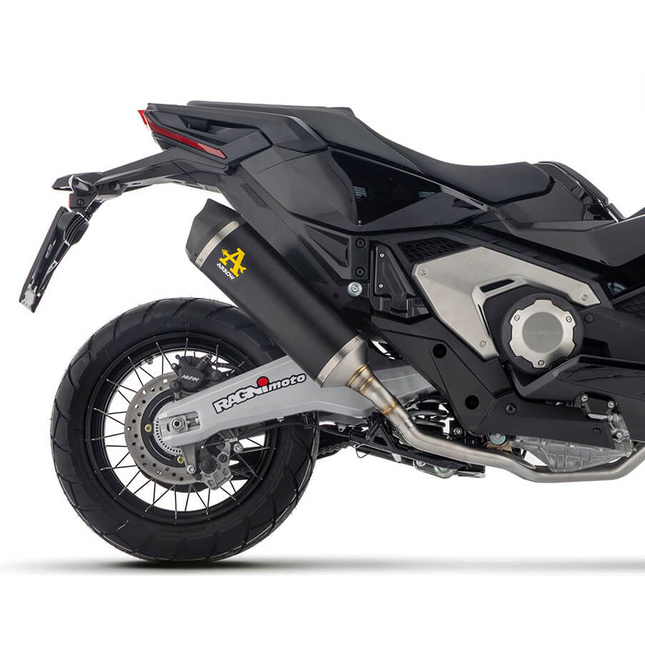 Arrow 71985AKN Race-Tech Long Exhaust Dark for Honda X-Adv 750 '25