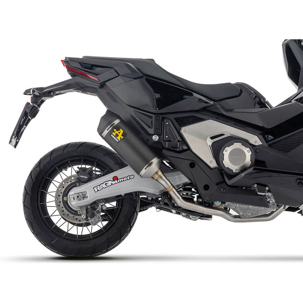 Arrow 71985MKC Race-Tech Short Exhaust Carbon Fiber for Honda X