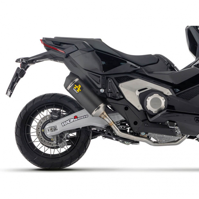 Arrow 71985MKC Race-Tech Short Exhaust Carbon Fiber for Honda X