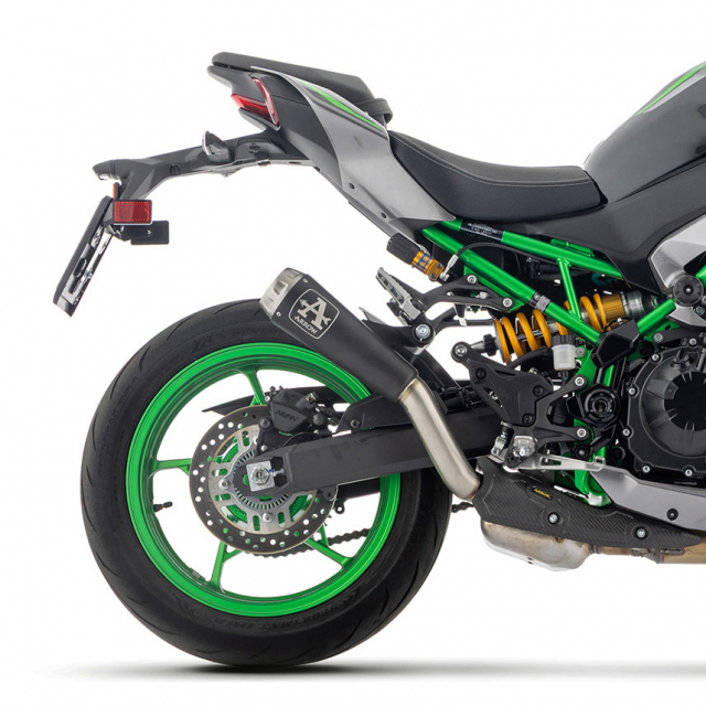 Arrow 71986PRN Pro-Race Exhaust, Nichrome Dark for Kawasaki Z900