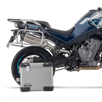 view Arrow 71991PK Race-Tech Slip-on Exhaust, Titanium for CF Moto 800 MT '25-