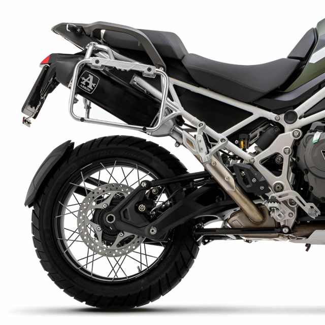 LAURENCE ARCHER TIGERTAILZ STRYPER まとめ売り Arrow 72003VAN Veloce Racing Exhaust, Dark(for Sidebags) for