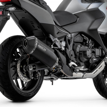 view Arrow 72009SKN Sonora Racing Exhaust, Titanium Dark for Honda NT1100 '22-'24