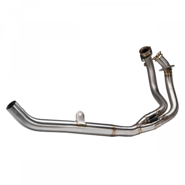 view Arrow 72166PD Stainless Steel Racing Collector for Honda CRF1100L '20-'23
