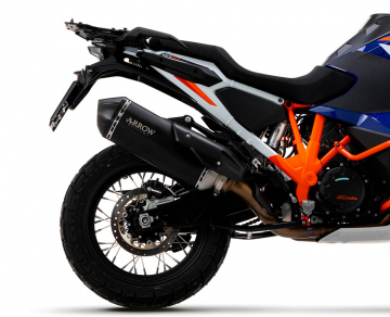 view Arrow 72501SKN Sonora Exhaust, Titanium Dark for KTM 1290 Super Adventure S '21-'24
