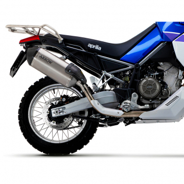 view Arrow 72006SK Sonora Slip-on Exhaust, Titanium for Aprilia Tuareg 660 '22-'24