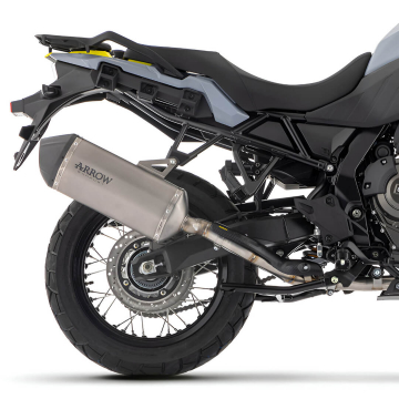 Arrow 72511SK Sonora Slip-on Exhaust, Titanium for Suzuki V-Strom 800DE (2023-)