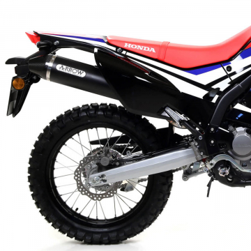 view Arrow 72528AKN Off-road Thunder Exhaust for CRF250L/Rally '17-'18 & CRF300L '21-