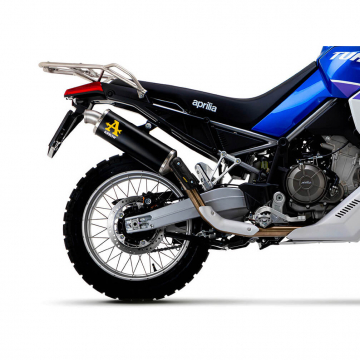 Arrow 72637PON Indy Race Titanium Dark Exhaust for Aprilia Tuareg 660 '22-'24