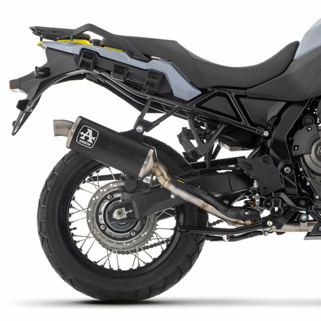 Arrow 72642AON Indy Race Slip-on Exhaust, Aluminum Dark for Suzuki