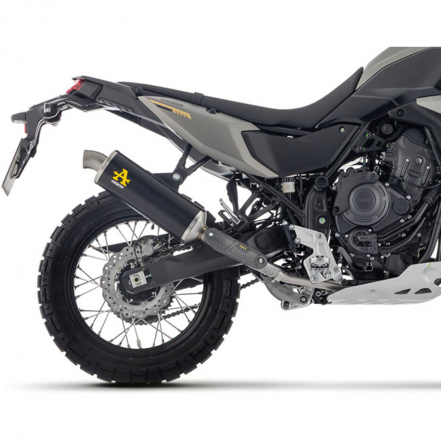 Arrow 72662AON Indy Race Exhaust, Aluminum Dark for Yamaha Tenere