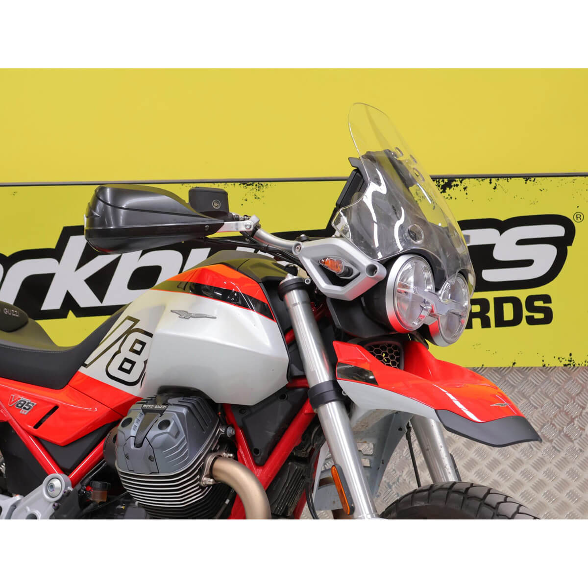 Barkbusters BHG-127-00-NP Aluminum Bar Handguards for Moto Guzzi