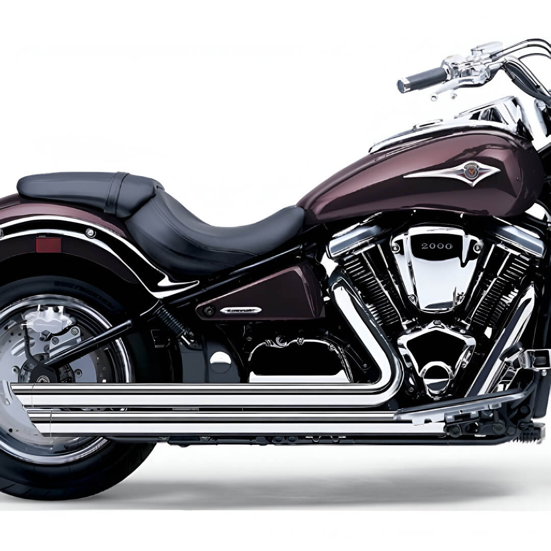 Cobra 4823 Speedster Slashdown Exhaust System for Kawasaki Vulcan
