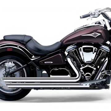 Cobra 4823 Speedster Slashdown Exhaust System for Kawasaki Vulcan 2000 '04-'10