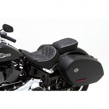 view Corbin HD-ST18-SG-S2-E Classic Solo Seat, with Heat for Softail Low Rider & Sport Glide '18-